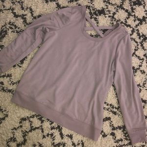 Torrid size 1 purple active sweater